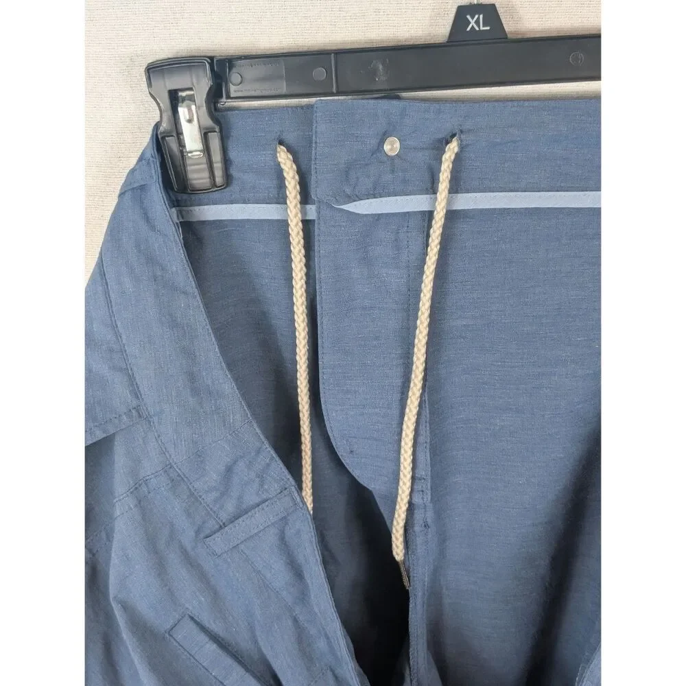 Faherty All Day Shorts Blue Men's Size 42